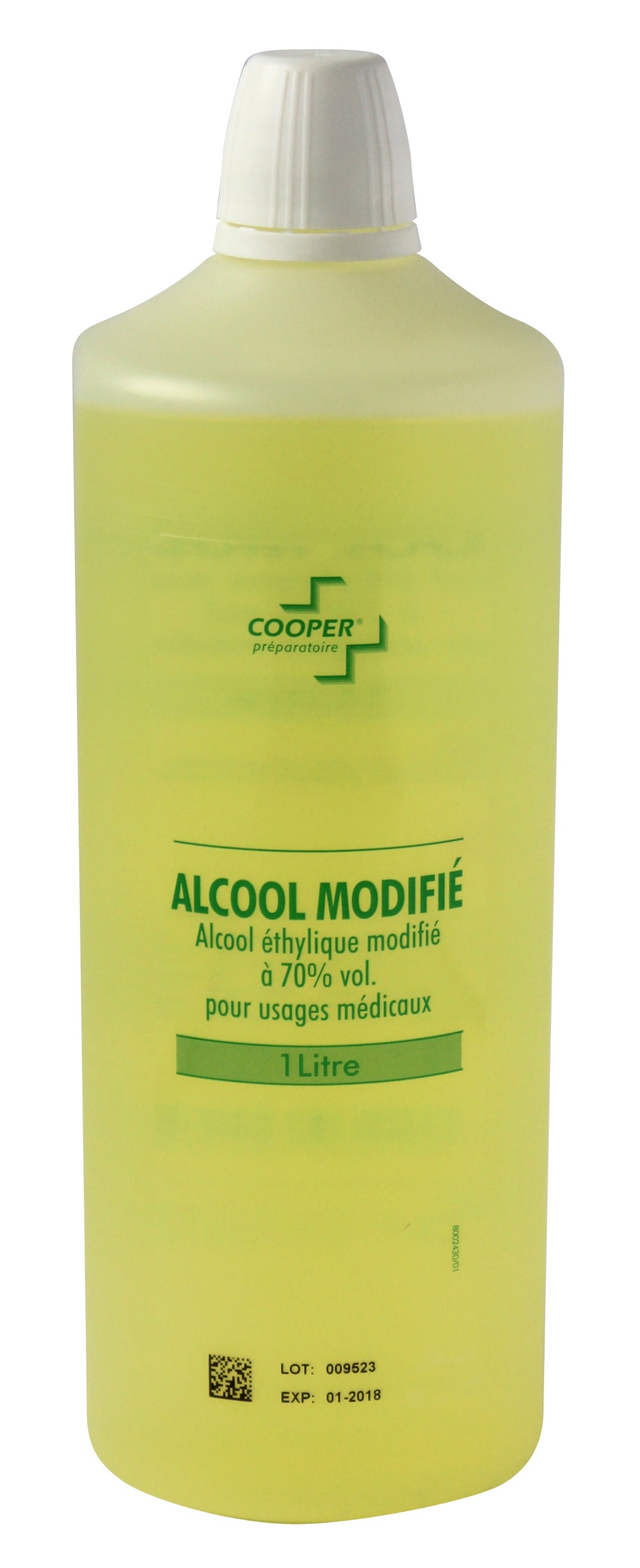 Alcool modifié 70% 1L - Cooper