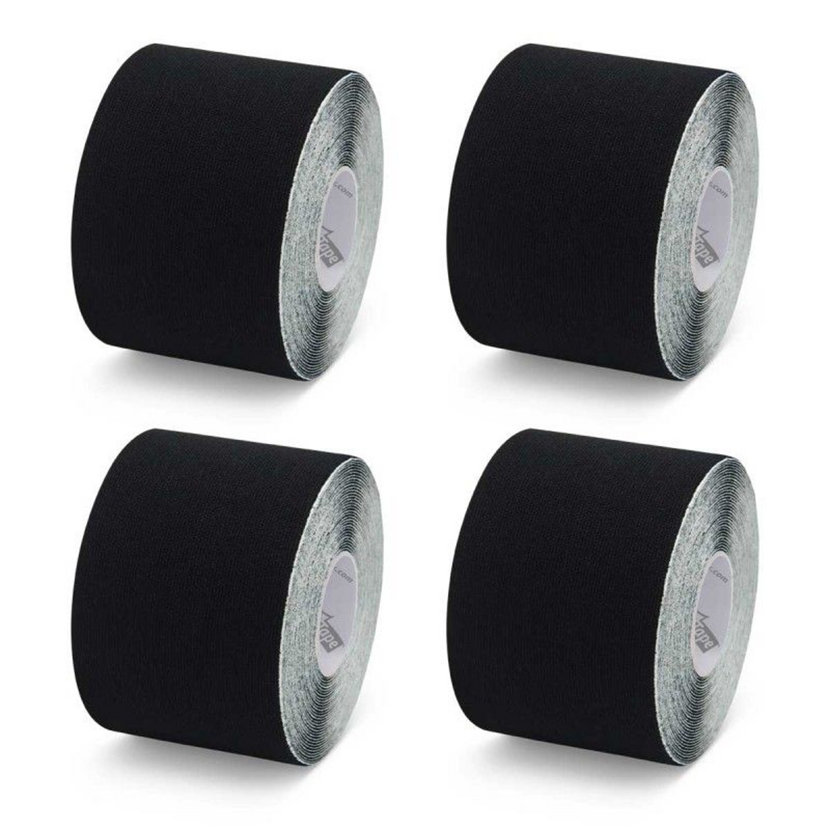 Boîte de 4 rouleaux de Bande adhésive élastique - 5cm x 5m - 5 couleurs - K-Tape