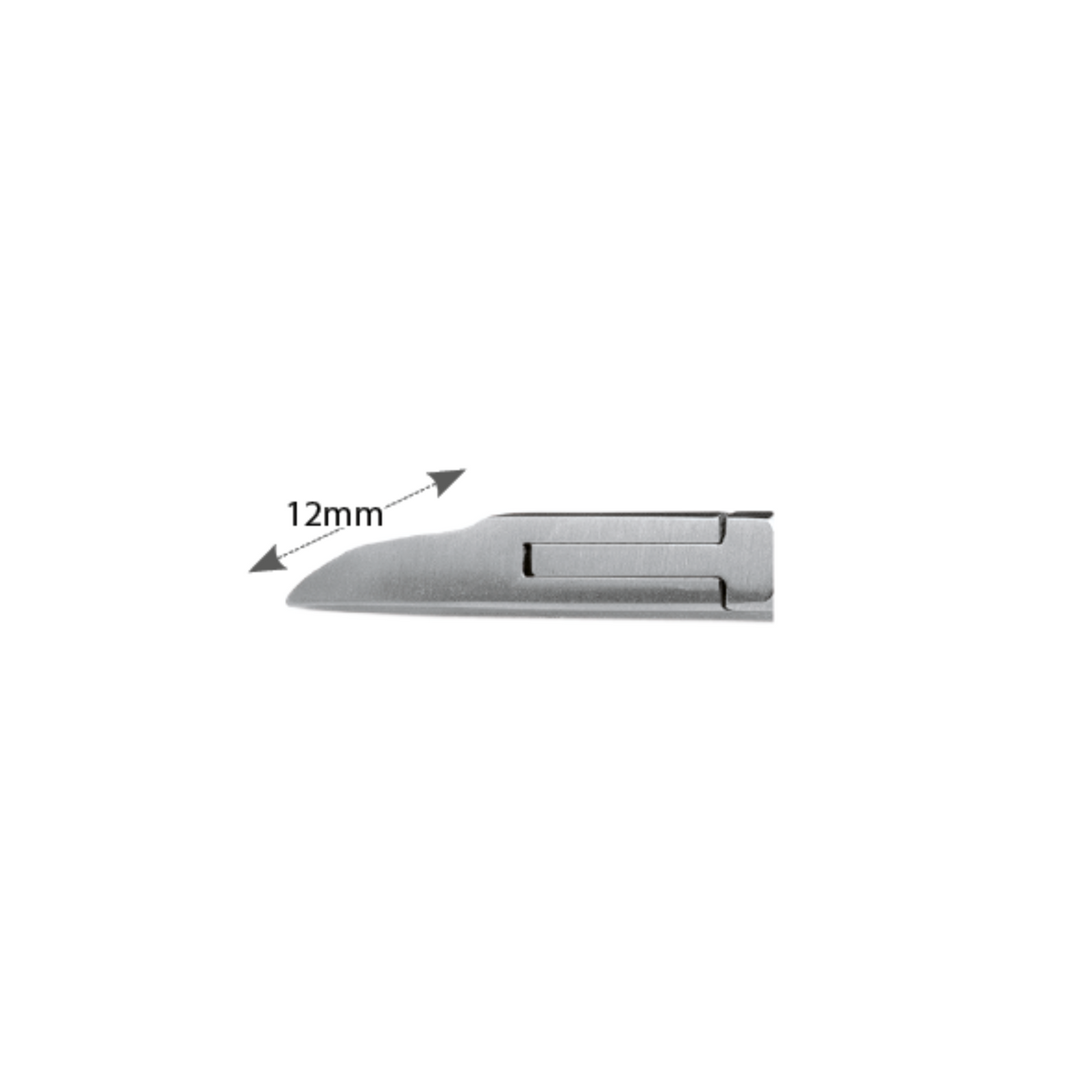 Pince à ongles - Coupe droite - Mors plats - 11,5 cm - Aesculap