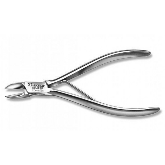 Pince à ongles - Coupe droite - Mors plats - 13 cm - Aesculap