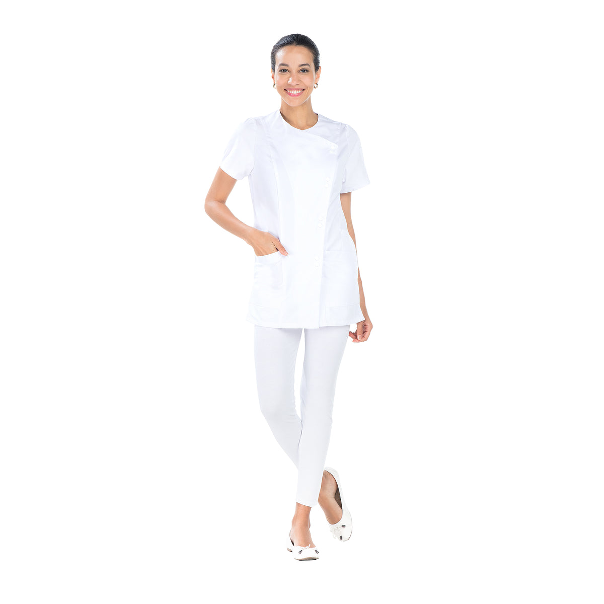 Celine - Tunique - Manches courtes - Femme - 75 cm