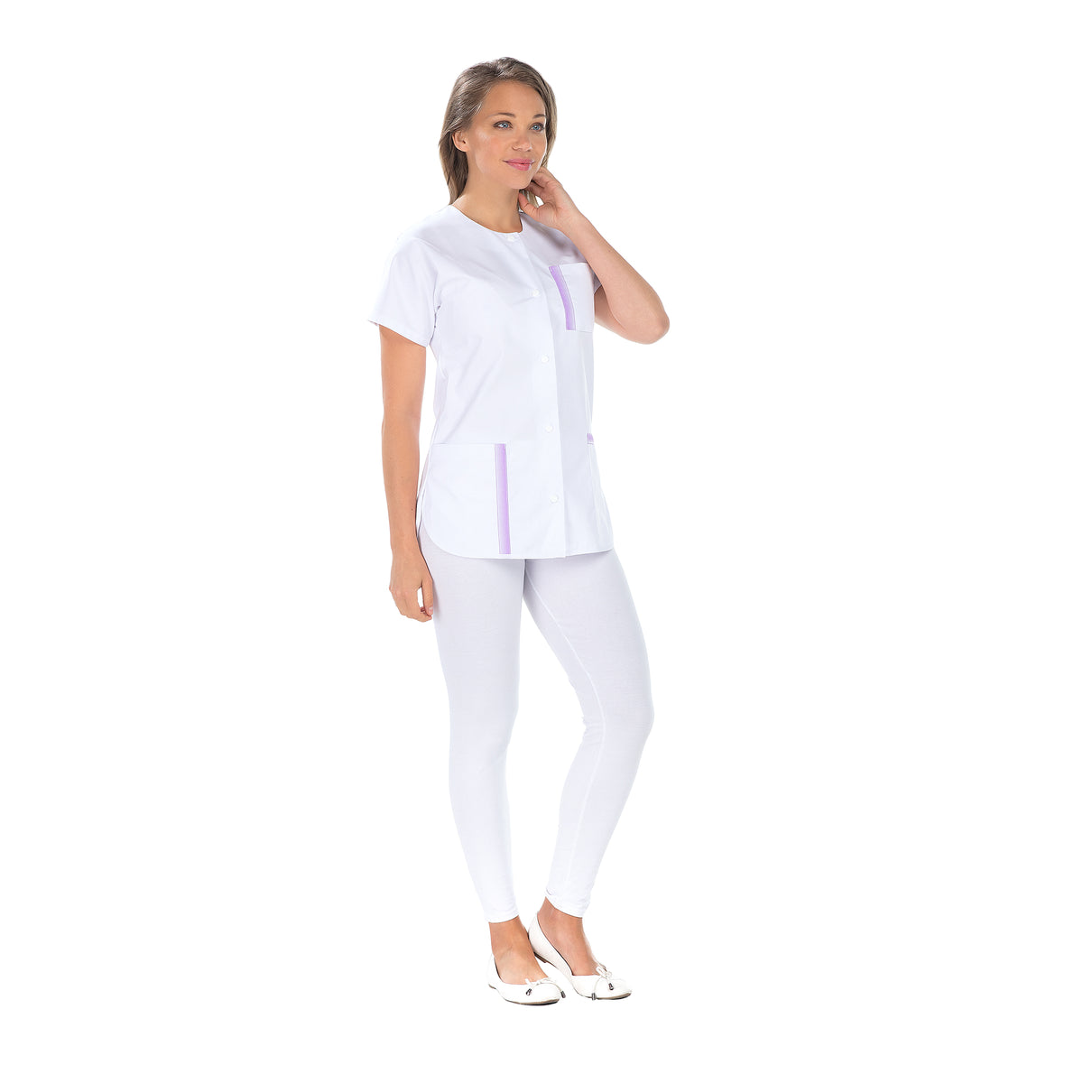 Arlette - Tunique - Manches courtes - Femme - 75 cm