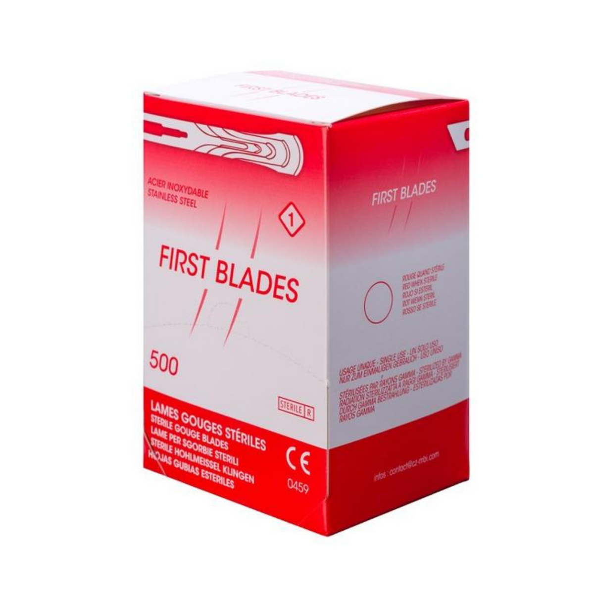 Boite de 500 lames de gouges stériles - First Blades