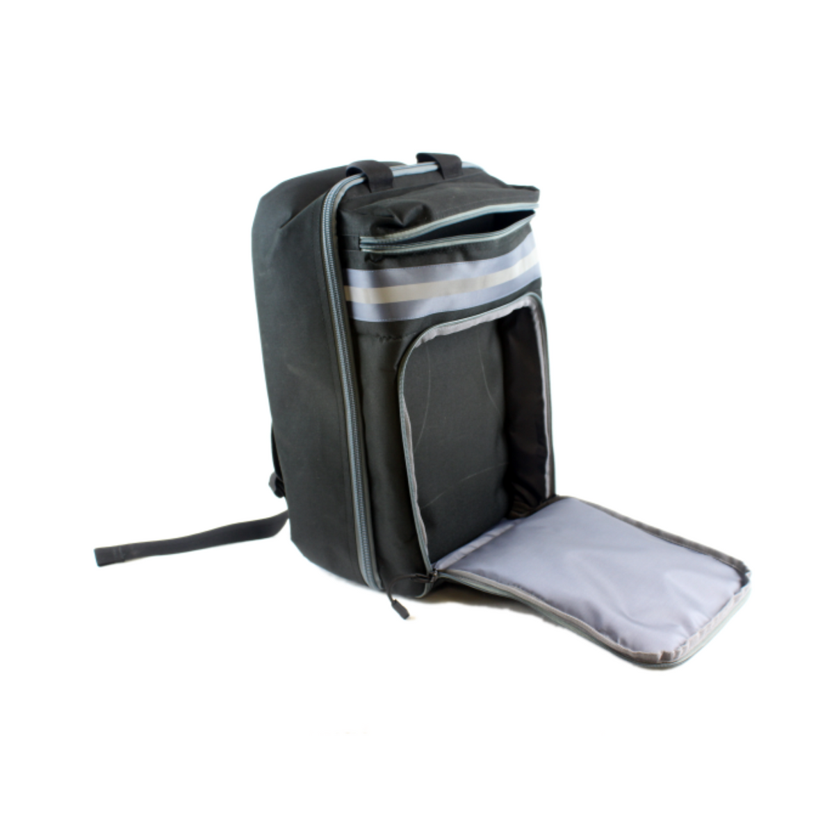 Sac à dos EASY BAG - Noir / Fermeture grise