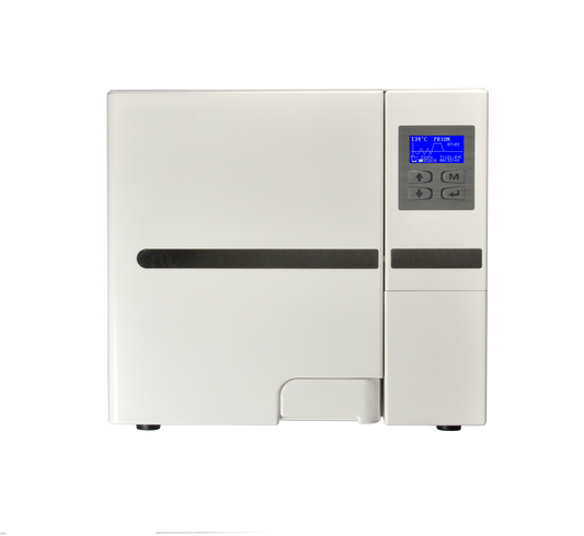 Autoclave blanc 29 Litres Classe B avec USB et imprimante intégrée