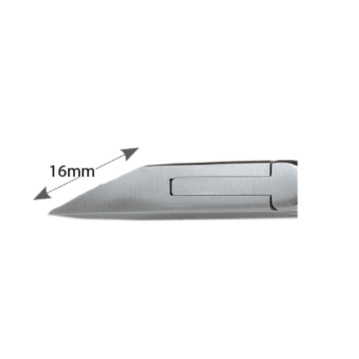 Pince à ongles - Coupe droite - Mors fins - 13 cm - Aesculap - HF479R