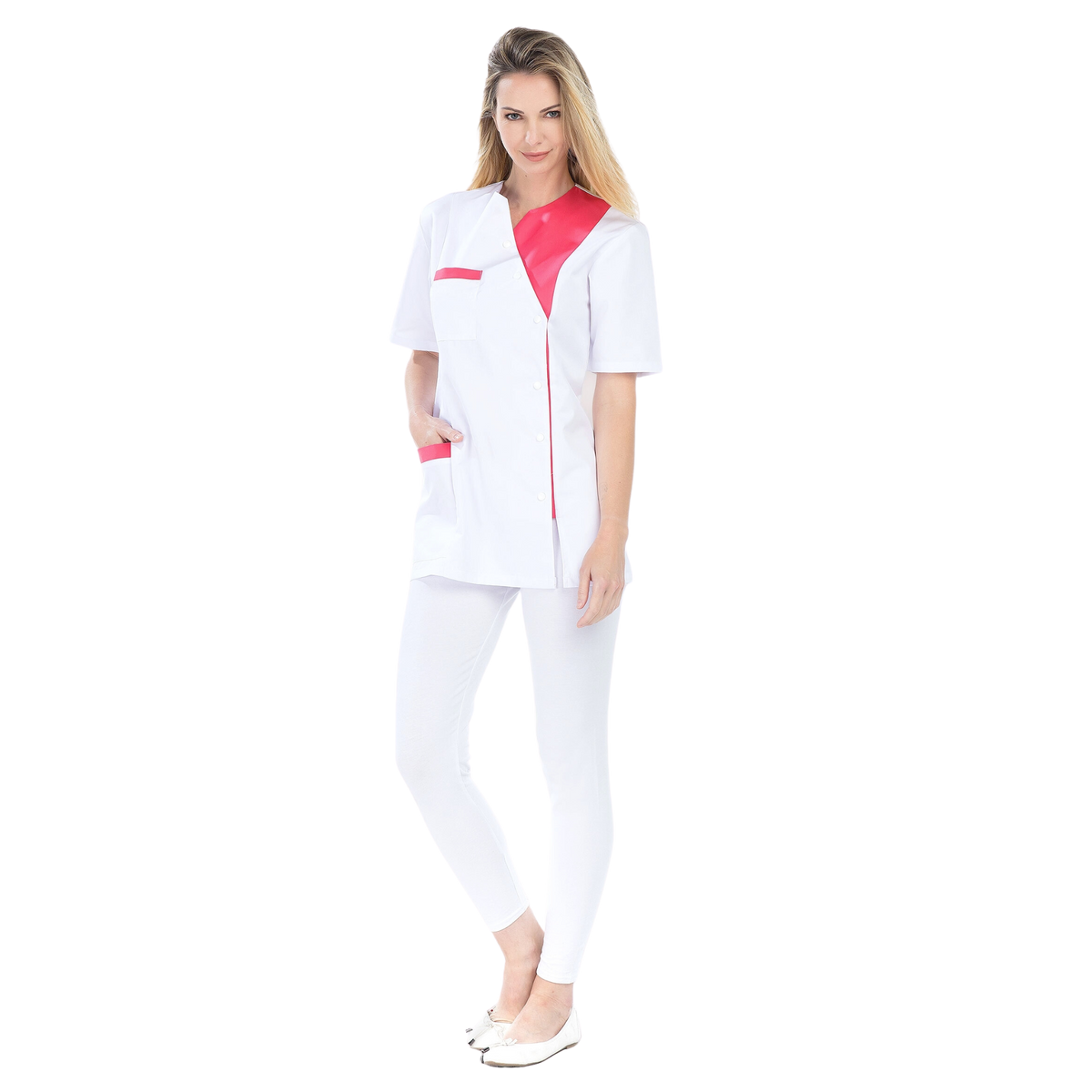 Agathe - Tunique - Manches courtes - Femme - 75 cm