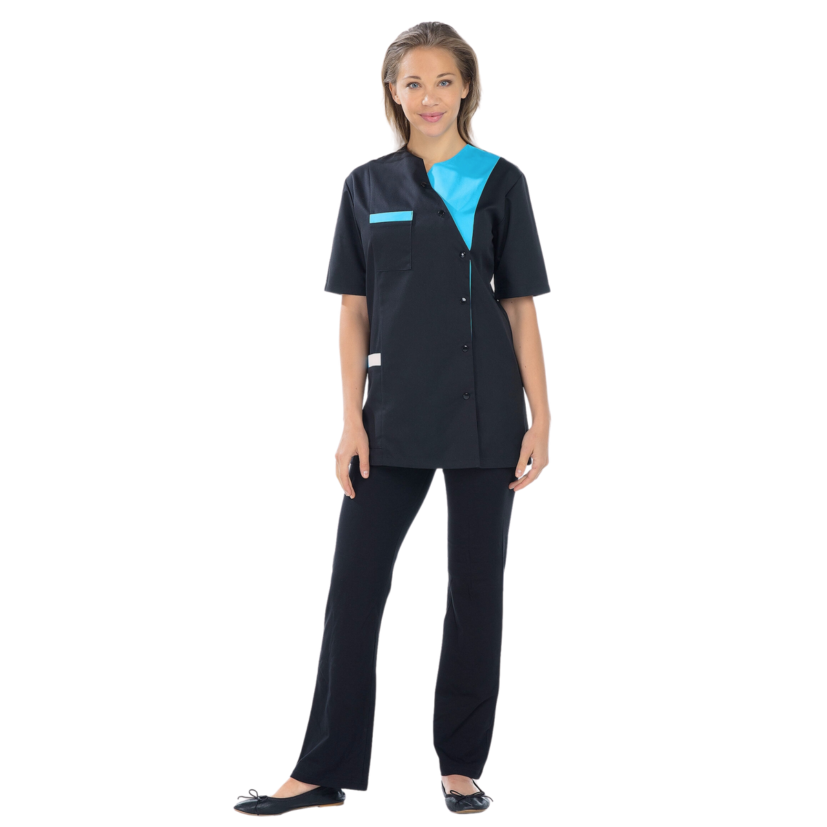 Agathe - Tunique - Manches courtes - Femme - 75 cm