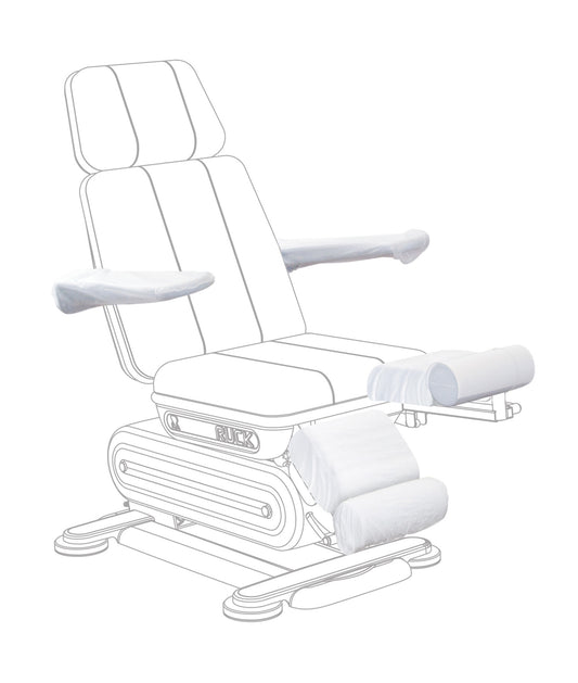 Housse de protection jetable - Pour appuis-mollets - Fauteuil Stella 3s et Moon - Ruck