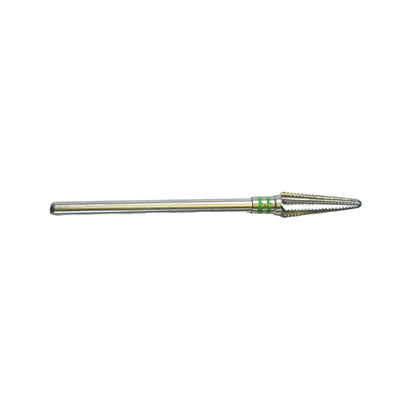 Fraise E5775 Carbure de tungstène - Abrasion des ongles épais et onychogryphose - Denture hélicoïdale super fine - 4,5 mm