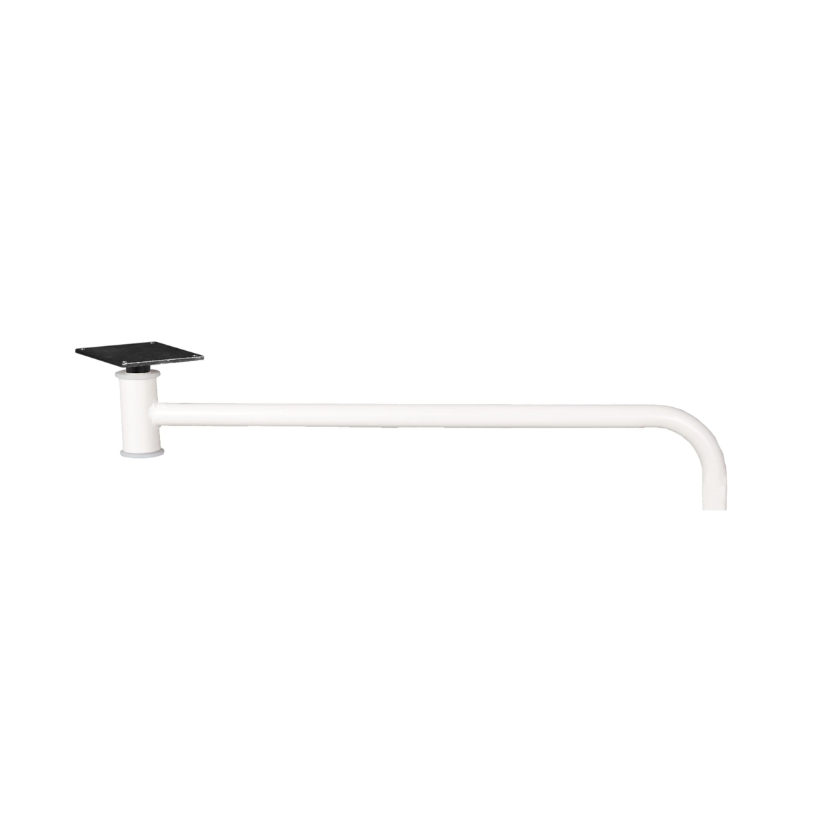 Plaque d'adaptation sur bras L.40cm,  tube Ø 16mm - LID