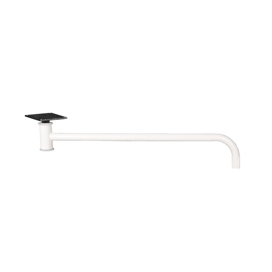 Plaque d'adaptation sur bras L.40cm,  tube Ø 16mm - LID