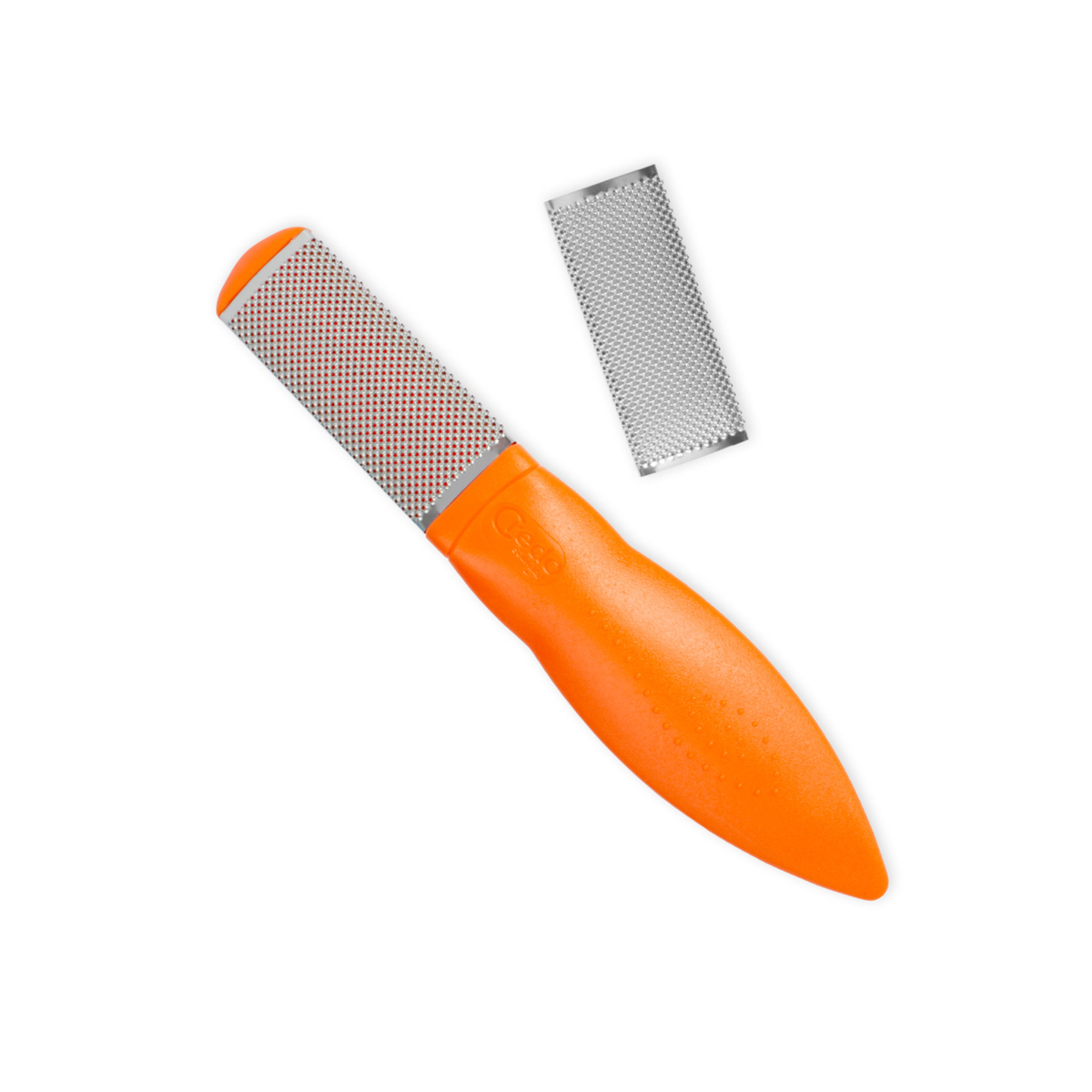Pedicure file with stainless steel friction surface - 19 cm - Credo