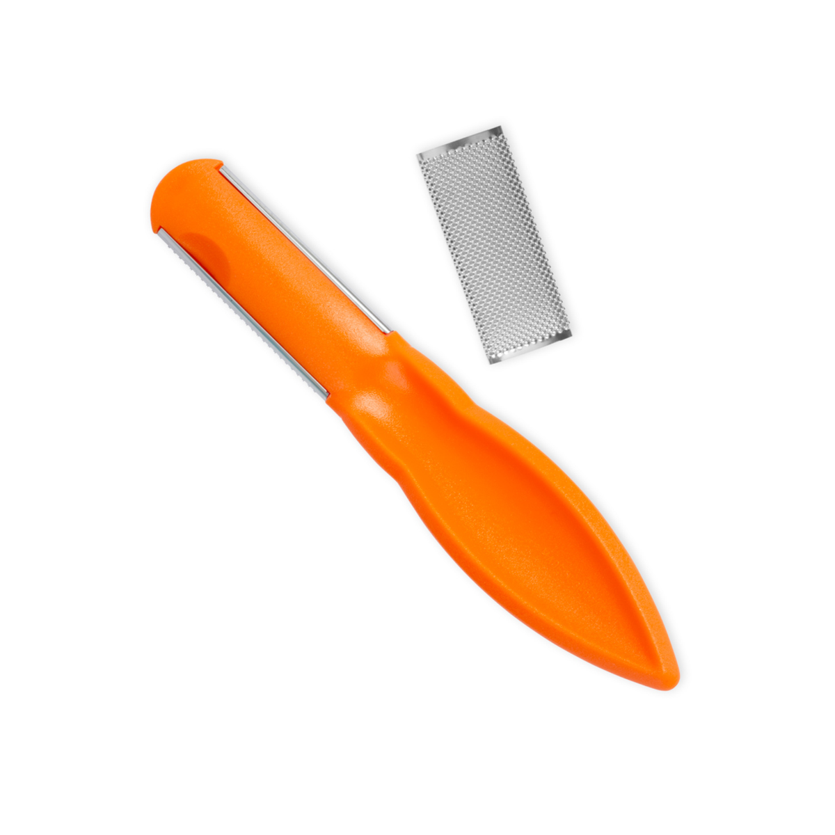 Pedicure file with stainless steel friction surface - 19 cm - Credo