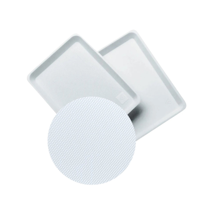 50 single-use treatment trays with smooth or textured base - 5 sizes